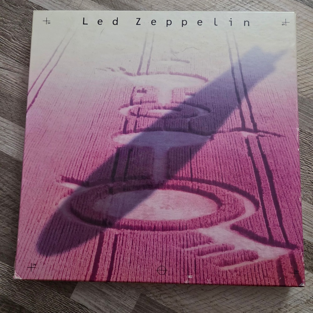 Led Zeppelin 4-CD Boxed Set 1990 Atlantic 82144-2 Remastered Anthology with Book